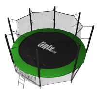 Батут с сеткой UNIX line 12 ft inside Green (366 см)