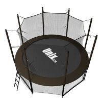 Батут с сеткой Unix Line 10 FT Inside Black&Brown (305 см)