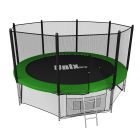 Батут с сеткой UNIX line 14 ft outside Green (427 см)