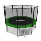 Батут с сеткой Unix Line 8 FT outside Green (244 см)