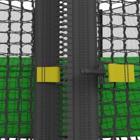 Батут с сеткой UNIX line 14 ft outside Green (427 см)
