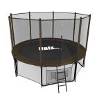 Батут с сеткой Unix Line 8 FT outside Black&Brown (244 см)