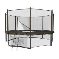 Батут с сеткой Unix Line 10 FT outside Black&Brown (305 см)