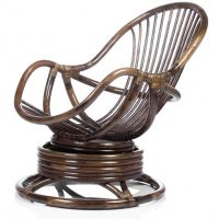 Кресло-качалка из ротанга Kara