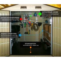 Пластиковый сарай StoreAll MAX