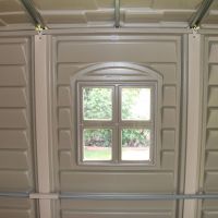 Пластиковый сарай WoodSide
