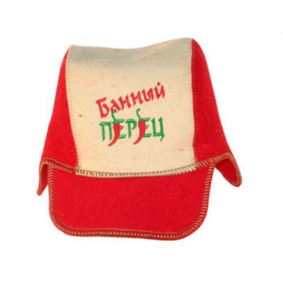 Шапка-бейсболка "Банный перец"