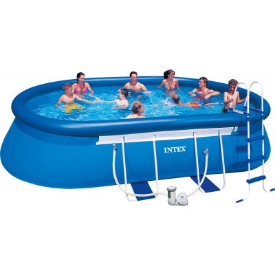 Бассейн надувной Intex Easy Set 28192 полный комплект