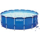 Бассейн каркасный круглый Intex Metal Frame 28218