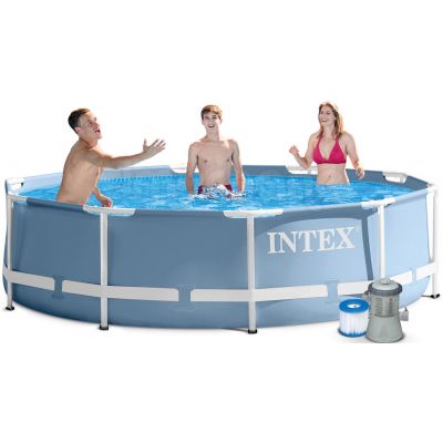 Бассейн каркасный круглый Intex Prism Frame 28702
