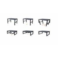 Стол Lyon rattan table раскладной