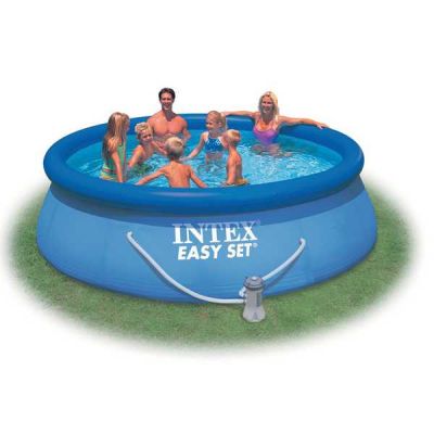 Бассейн надувной Intex Easy Set 28132 фильтр